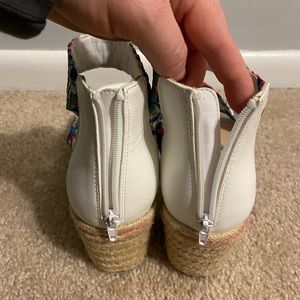 Impo Stretch wedge colorful sandals. Never worn. Womens size 10.